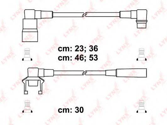 Комплект дротів запалення LYNXAUTO SPC6326