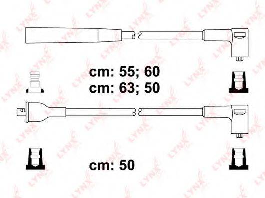 Комплект дротів запалення LYNXAUTO SPC7506