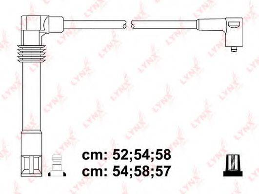 LYNXAUTO SPC8035 Комплект проводов зажигания