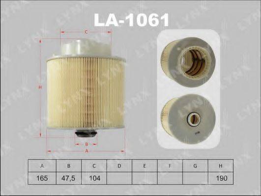 LYNXAUTO LA1061 Воздушный фильтр