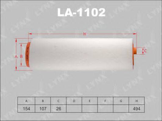 LYNXAUTO LA1102 Воздушный фильтр