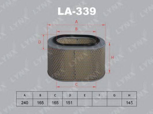 LYNXAUTO LA339 Воздушный фильтр