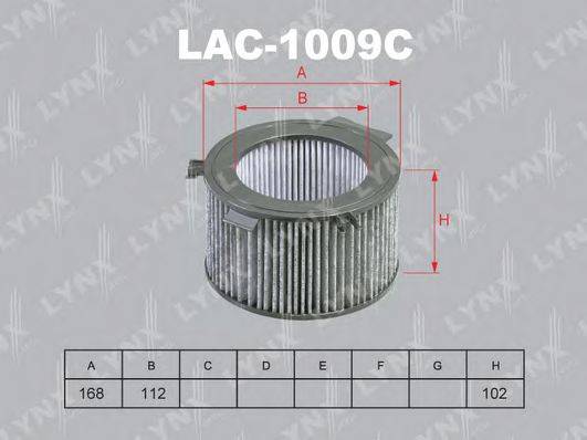 LYNXAUTO LAC1009C Фільтр, повітря у внутрішньому просторі