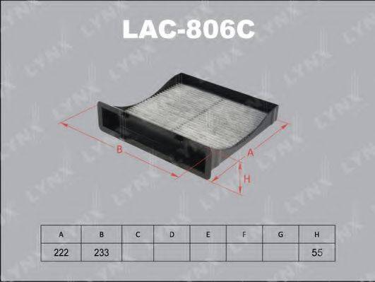 LYNXAUTO LAC806C Фільтр, повітря у внутрішньому просторі