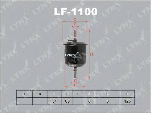 Паливний фільтр LYNXAUTO LF-1100