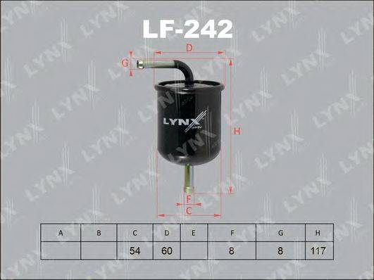 Топливный фильтр LYNXAUTO LF-242