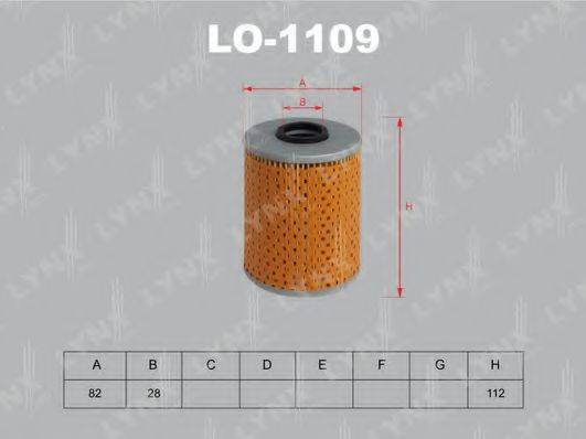 Масляный фильтр LYNXAUTO LO-1109