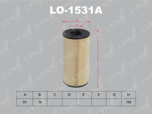 Масляний фільтр LYNXAUTO LO-1531A