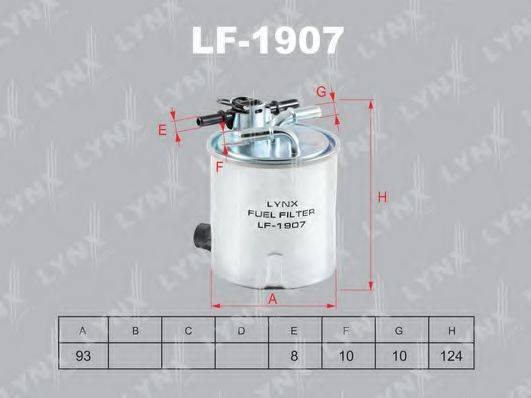 Топливный фильтр LYNXAUTO LF-1907