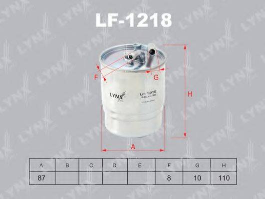 Паливний фільтр LYNXAUTO LF-1218