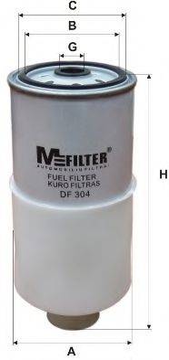 MFILTER DF304 Топливный фильтр