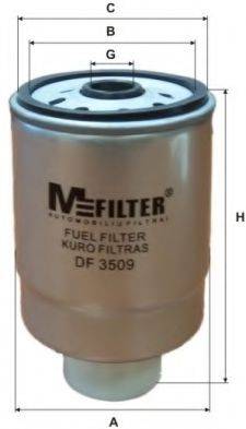 MFILTER DF3509 Топливный фильтр