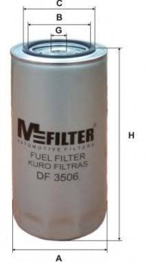 Паливний фільтр MFILTER DF 3506