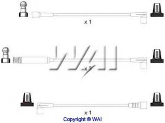 WAIGLOBAL ISL032 Комплект дротів запалення