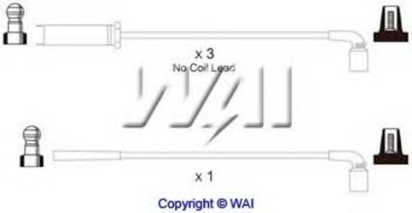 WAIGLOBAL ISL655 Комплект проводов зажигания