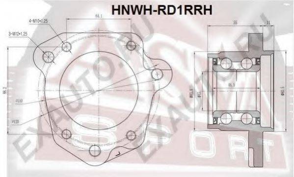 Ступица колеса ASVA HNWH-RD1RRH