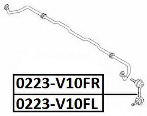 ASVA 0223V10FR Тяга/стійка, стабілізатор
