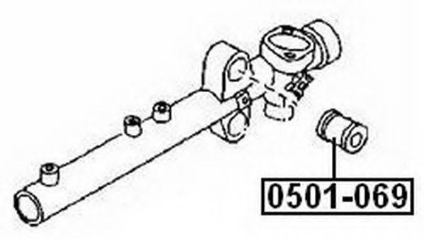 Підвіска, важіль незалежної підвіски колеса ASVA 0501-069
