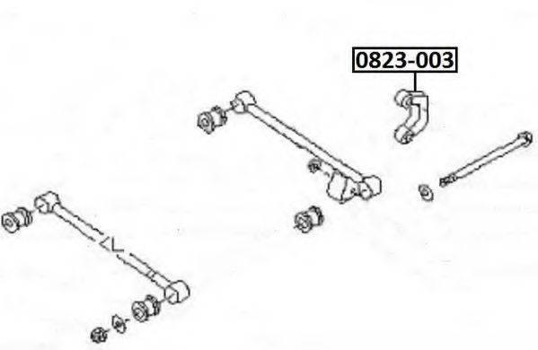 Тяга/стійка, стабілізатор ASVA 0823-003