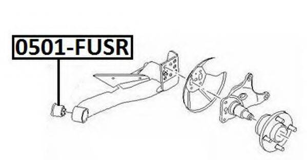 Підвіска, важіль незалежної підвіски колеса ASVA 2101-FUSR