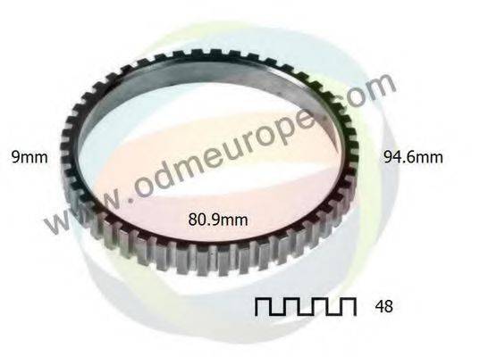 ODM-MULTIPARTS 26000001 Зубчастий диск імпульсного датчика, протибл. устр.