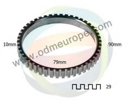 Зубчастий диск імпульсного датчика, протибл. устр. ODM-MULTIPARTS 26-160008