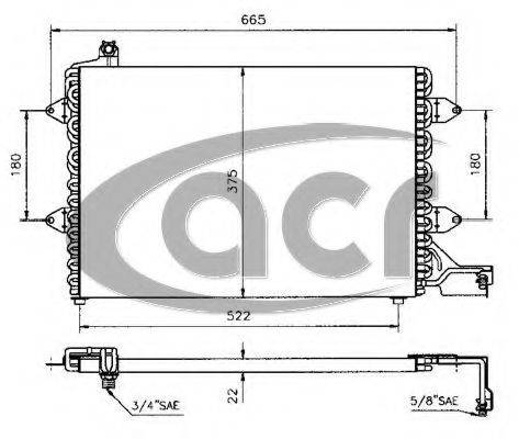 ACR 300112 Конденсатор, кондиціонер