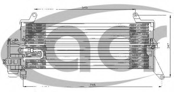 ACR 300293 Конденсатор, кондиціонер