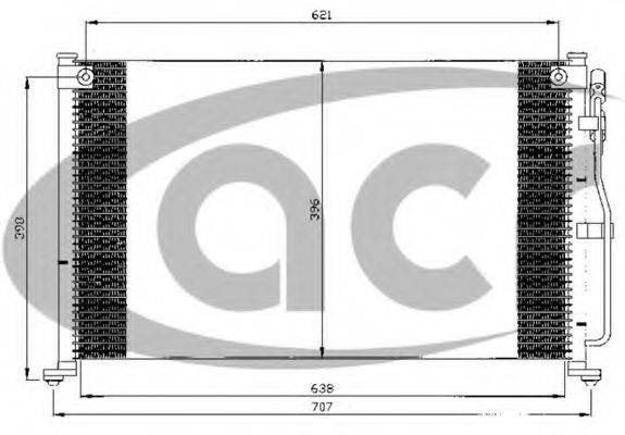 ACR 300545 Конденсатор, кондиціонер