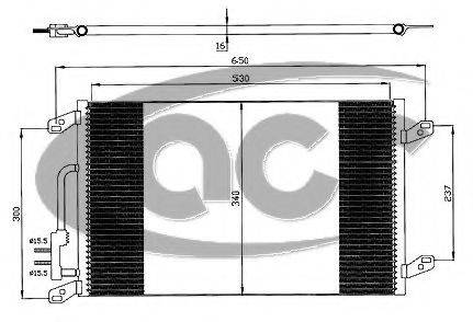 ACR 300153 Конденсатор, кондиционер