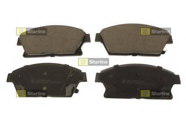 STARLINE BDS707 Комплект тормозных колодок, дисковый тормоз
