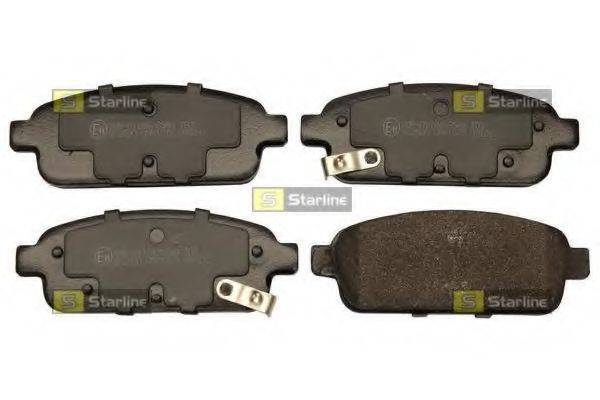STARLINE BDS773 Комплект тормозных колодок, дисковый тормоз