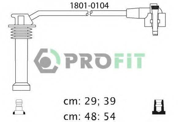 PROFIT 18010104 Комплект дротів запалення