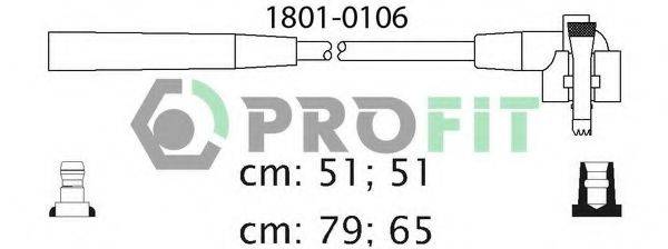 Комплект проводов зажигания PROFIT 1801-0106