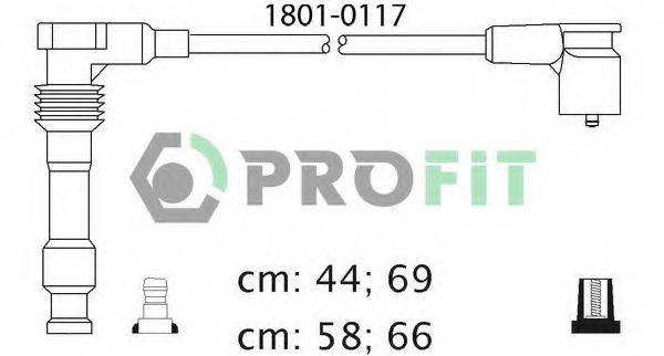 PROFIT 18010117 Комплект дротів запалення