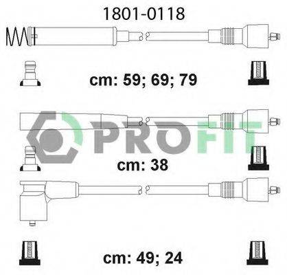 PROFIT 18010118 Комплект дротів запалення