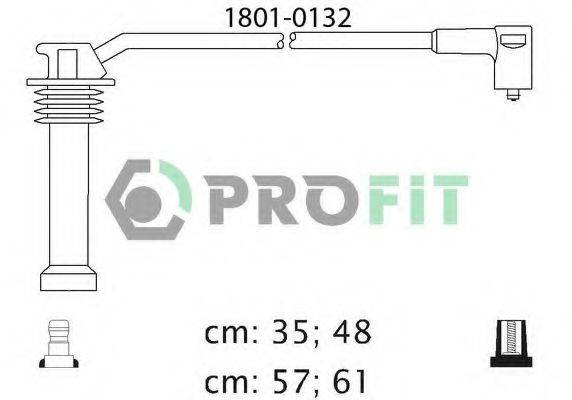 Комплект дротів запалення PROFIT 1801-0132