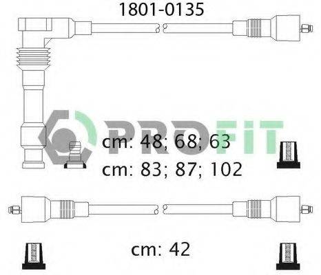 PROFIT 18010135 Комплект дротів запалення