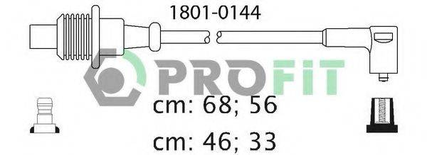 Комплект дротів запалення PROFIT 1801-0144