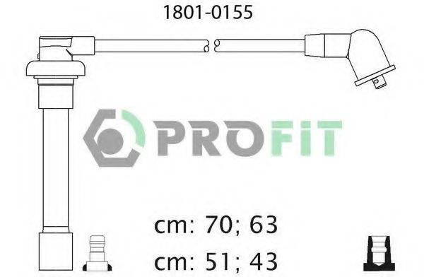 PROFIT 18010155 Комплект проводов зажигания