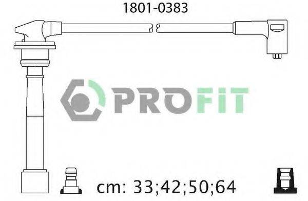 Комплект дротів запалення PROFIT 1801-0383