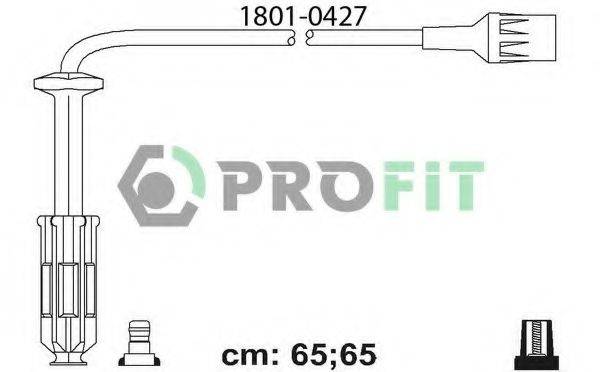 Комплект проводов зажигания PROFIT 1801-0427