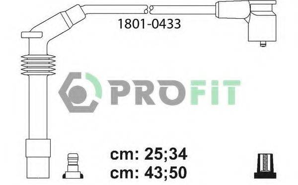 PROFIT 18010433 Комплект дротів запалення