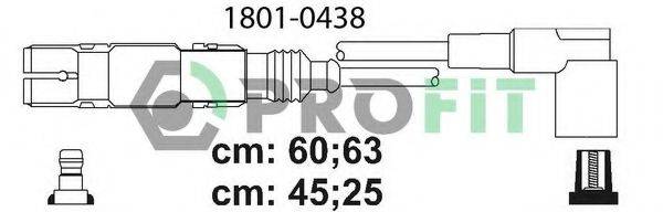 Комплект дротів запалення PROFIT 1801-0438