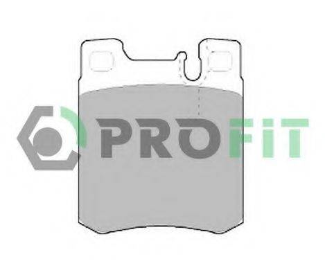 Комплект тормозных колодок, дисковый тормоз PROFIT 5000-0799 C