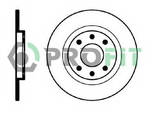 Тормозной диск PROFIT 5010-0051