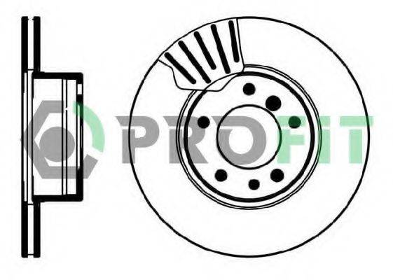 PROFIT 50100211 Тормозной диск