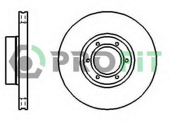 гальмівний диск PROFIT 5010-1067