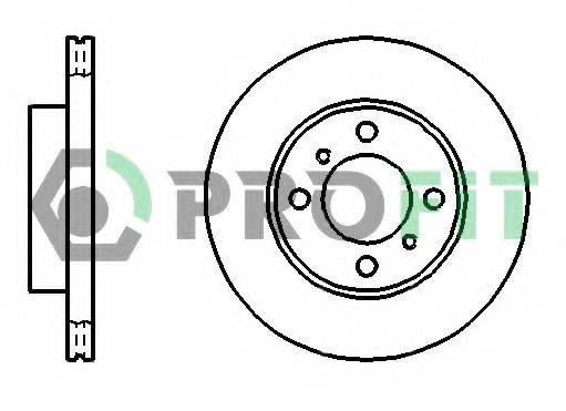 гальмівний диск PROFIT 5010-1005