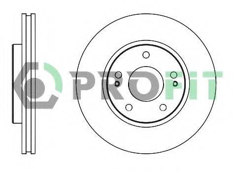 гальмівний диск PROFIT 5010-1599